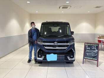 スペーシアカスタム納車しました！